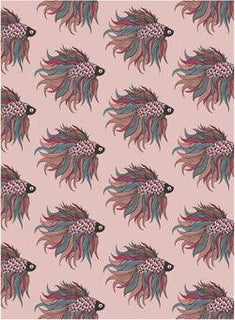 Kickee Pants Baby Rose Rainbow Fish