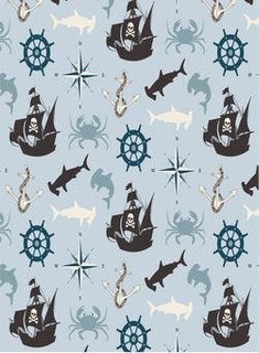 Kickee Pants Illusion Blue Pirate Adventure