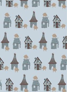 Kickee Pants Illusion Blue Three Little Pigs