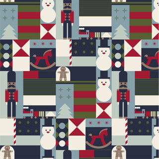 Kickee Pants Peacoat Mod Christmas