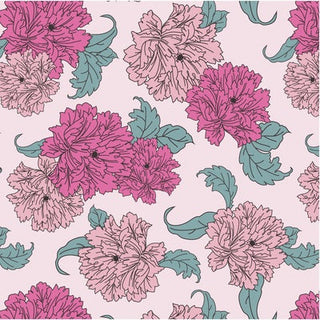 Kickee Pants Shrinking Violet Peonies