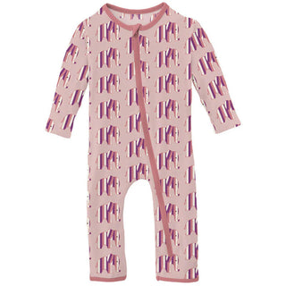 Kickee Pants Baby Rose Elephant Stripe