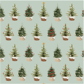 Kickee Pants Aloe Rustic Trees