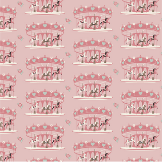 Kickee Pants Baby Rose Fair Carousel