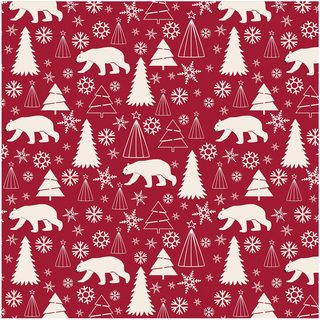 Kickee Pants Crimson Polar Bear