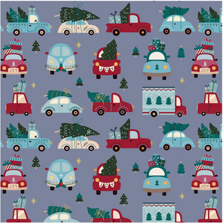 Kickee Pants Moonlight Christmas Cars and Trucks