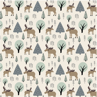 Kickee Pants Natural Forest Moose