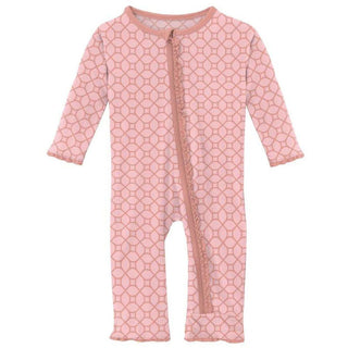 Kickee Pants Blush Spring Lattice