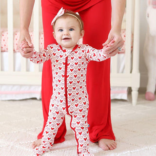 Kickee Pants Natural Heart Doodles - Celebrations