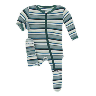 Kickee Pants Multi Agriculture Stripe
