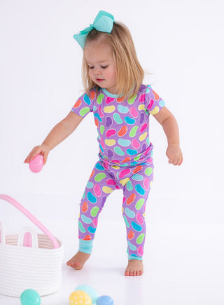 Birdie Bean Girl's Short Sleeve Pajama Set - Julie (Jellybeans)