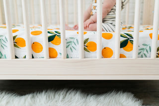 Clementine Kids Girl's Crib Sheet - Clementine