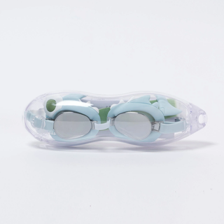 Sunny Life Mini Swim Goggles - Khaki Shark Tribe