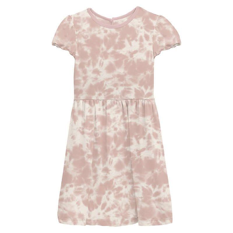Flutter Sleeve Twirl Dress