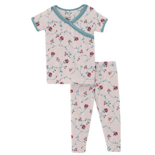 Kickee Pants Macaroon Floral Vines