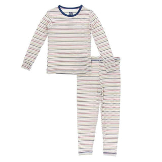 Kickee Pants Everyday Heroes Multi Stripe