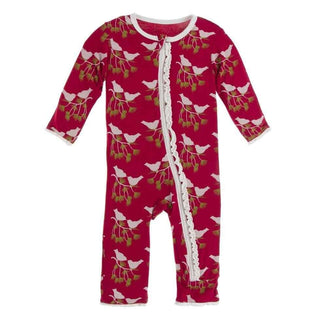 Kickee Pants Crimson Kissing Birds