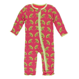 Kickee Pants Red Ginger Ginkgo