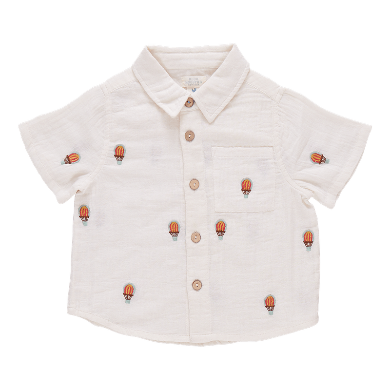 chicken dress shirt Poncho The Chicken Original Short Sleeve Shirt