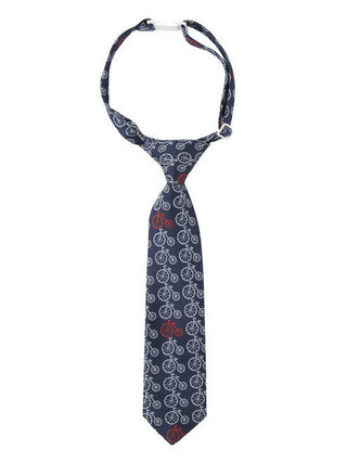 Andy and Evan Boys Neck Tie, Navy - Bicycle