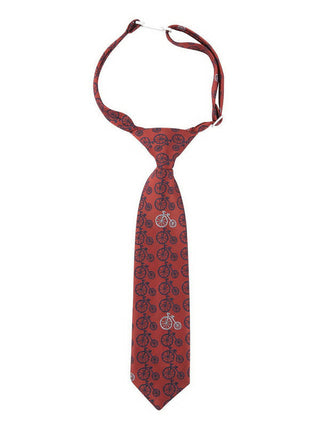 Andy and Evan Boys Neck Tie, Red - Bicycle
