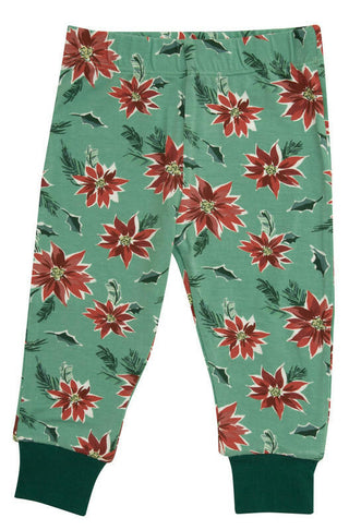 Angel Dear Girls Lounge Wear Pajama Set - Poinsettia