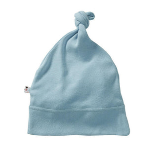 Babysoy Infant Knot Hat - Sky