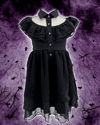 Eliza Cate and Co Girl's Gothic Darling Party Twirl Dress