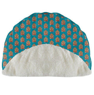 KicKee Pants Boys Print Sherpa-Lined Fluffle Playmat, Bay Gingerbread - One Size