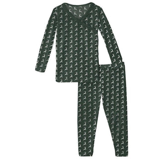 Kickee Pants Mountain View Reindeer
