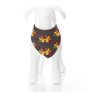 KicKee Pants Print Dog Bandana - Bark Turkey