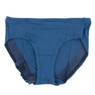 KicKee Pants Solid Womens Underwear, Twilight