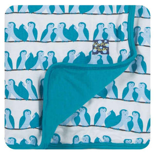 KicKee Pants Stroller Blanket- Snowy Owls