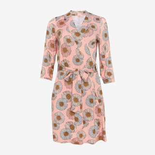 Posh Peanut Womens Maternity Robe with Pockets - Millie Floral