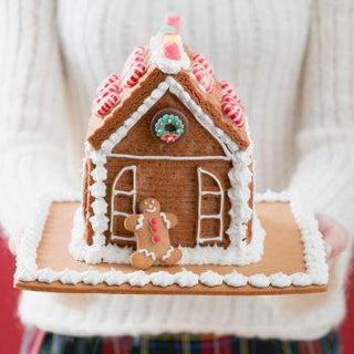 Bring Holiday Magic to Your Home with a DIY Gingerbread House - Baby Riddle