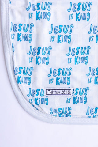 Holy Pals Jesus Is King Blue