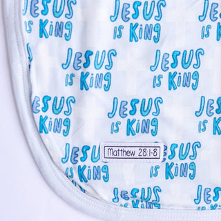 Holy Pals Jesus Is King Blue