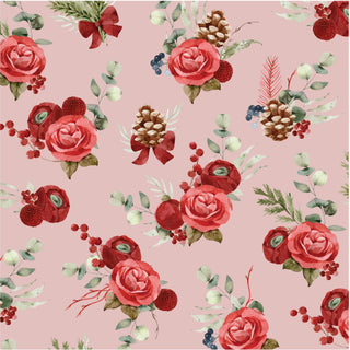 Kickee Pants Baby Rose Holiday Floral