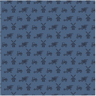 Kickee Pants Denim Tractors & Windmills