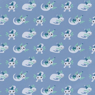 Kickee Pants Dream Blue Axolotl Party