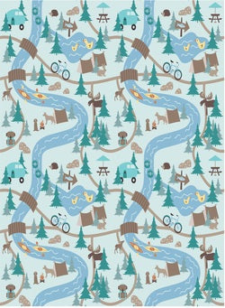 Fresh Air Campground Map | Baby Riddle