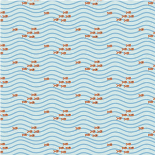 Kickee Pants Fresh Air Little Fishy