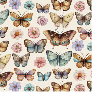 Kickee Pants Botanical Butterflies