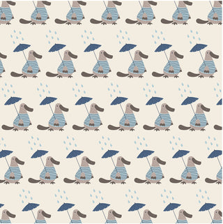 Kickee Pants Natural Rainy Day Platypus