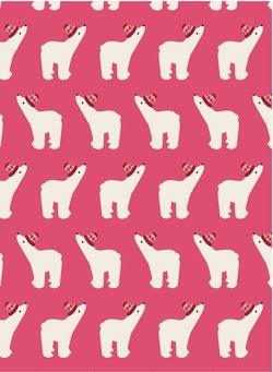 Kickee Pants Winter Rose Polar BearsBaby Riddle