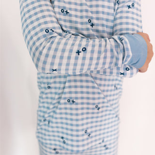 In My Jammers Blue XO Gingham
