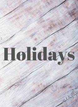 Holidays | Baby Riddle