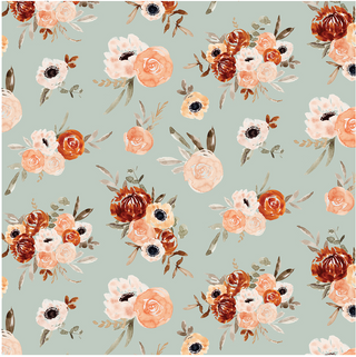 Kickee Pants Aloe Fall FloralBaby Riddle