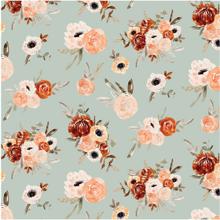 Kickee Pants Aloe Fall Floral