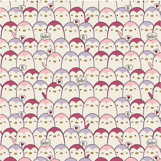 Kickee Pants Baby Rose Penguins
